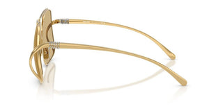 Miu Miu 0mu A55s Women Gold Oversize Sunglasses