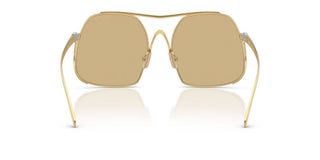 Miu Miu 0mu A55s Women Gold Oversize Sunglasses