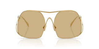 Miu Miu 0mu A55s Women Gold Oversize Sunglasses
