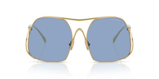 Miu Miu 0MU A55S women Gold Oversize Sunglasses