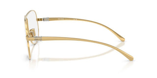 Miu 0MU A56S women Gold Pilot Sunglasses