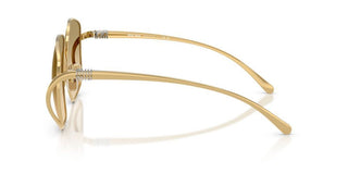 Miu Miu 0MU A57S women Gold Oversize Sunglasses