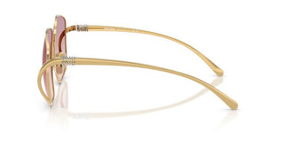 Miu Miu 0MU A57S women Gold Oversize Sunglasses