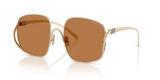 Miu Miu 0MU A57S women Gold Oversize Sunglasses
