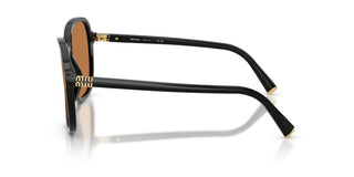 Miu Miu 0MU B01S women Black Oversize Sunglasses