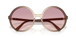 Miu Miu 0MU B02S women Brown Round Sunglasses