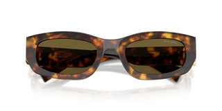 Miu Miu 0MU B04S women Havana Rectangle Sunglasses