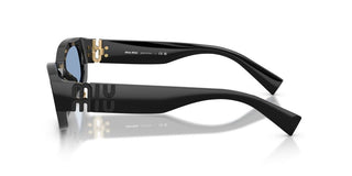 Miu Miu 0MU B04S women Black Rectangle Sunglasses