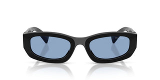 Miu Miu 0MU B04S women Black Rectangle Sunglasses