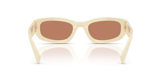 Miu Miu 0MU B04S women White Rectangle Sunglasses