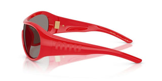 Miu 0MU B14SU women Red Shield Sunglasses