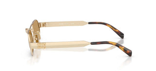 Miu 0MU B52S women Gold Geometric Sunglasses
