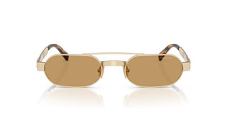 Miu 0MU B52S women Gold Geometric Sunglasses