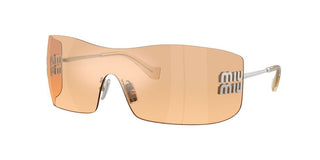 Miu 0MU B53S women Silver Shield Sunglasses