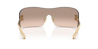 Miu 0MU B53S women Gold Shield Sunglasses