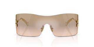 Miu 0MU B53S women Gold Shield Sunglasses