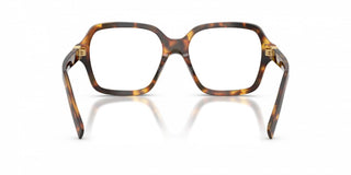 Miu Miu 0mu  03yv Women Havana Oversize Eyeglasses
