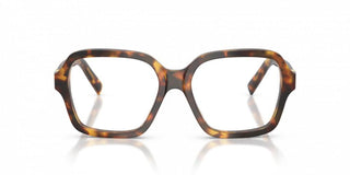 Miu Miu 0mu  03yv Women Havana Oversize Eyeglasses
