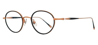 Matsuda 10189h-i Unisex Rose Gold Round Eyeglasses
