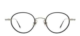 Matsuda 10189h-i Unisex Silver Round Eyeglasses