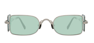 Matsuda 10611h Unisex Silver Geometric Sunglasses