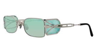 Matsuda 10611h Unisex Silver Geometric Sunglasses