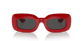 Oliver Peoples 1966c Ov 5548su Women Red Rectangle Sunglasses