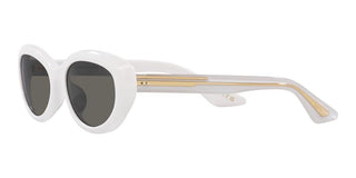 Oliver Peoples 1969c OV 5513SU women White Oval Sunglasses