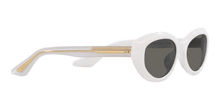 Oliver Peoples 1969c OV 5513SU women White Oval Sunglasses