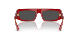 Oliver Peoples 1979c Ov 5549su Women Red Rectangle Sunglasses