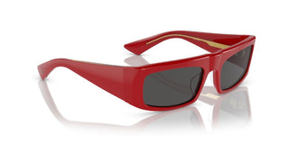 Oliver Peoples 1979c Ov 5549su Women Red Rectangle Sunglasses