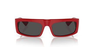 Oliver Peoples 1979c Ov 5549su Women Red Rectangle Sunglasses