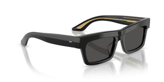 Oliver Peoples 1985c Ov 5607su Women Black Rectangle Sunglasses