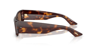 Oliver Peoples 1995c Ov 5583su Women Havana Rectangle Sunglasses