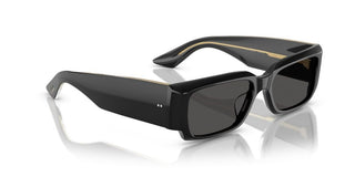 Oliver Peoples 1995c Ov 5583su Women Black Rectangle Sunglasses