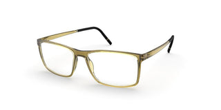 Silhouette 2972 men Yellow Rectangle Eyeglasses