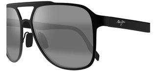 Maui Jim 2ND REEF MJ0607S men Black Squared Sunglasses