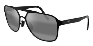 Maui Jim 2ND REEF MJ0607S men Black Squared Sunglasses