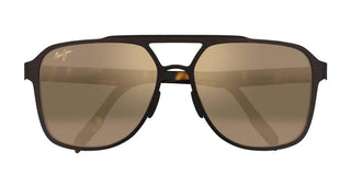 Maui Jim 2ND REEF MJ0607S men Havana Squared Sunglasses