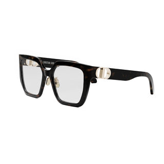 DIOR 30MontaigneO 30MontaigneO S1F women Havana Squared Eyeglasses