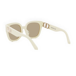 DIOR 30Montaigne 30Montaigne S10F women Brown Squared Sunglasses