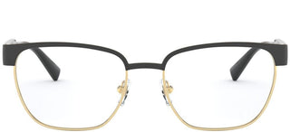 Versace 90S VINTAGE LOGO VE 1264 men Black Geometric Eyeglasses