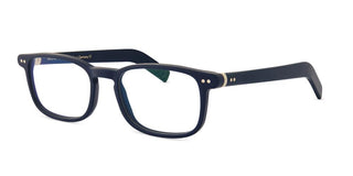 Lunor A6 244 men Blue Rectangle Eyeglasses