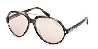 Tom Ford Aalto Ft1210 Unisex Havana Pilot Sunglasses