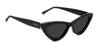 Jimmy Choo ADDY/S women Black Cat Eye Sunglasses