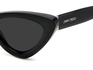 Jimmy Choo ADDY/S women Black Cat Eye Sunglasses