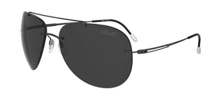 Silhouette ADVENTURER 8721 unisex Black Pilot Sunglasses