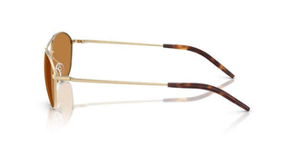 Oliver Peoples Aero Ii Ov 1358s Unisex Gold Pilot Sunglasses