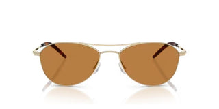 Oliver Peoples Aero ii OV 1358S unisex Gold Pilot Sunglasses