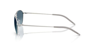 Oliver Peoples Aero Ii Ov 1358s Unisex Silver Pilot Sunglasses